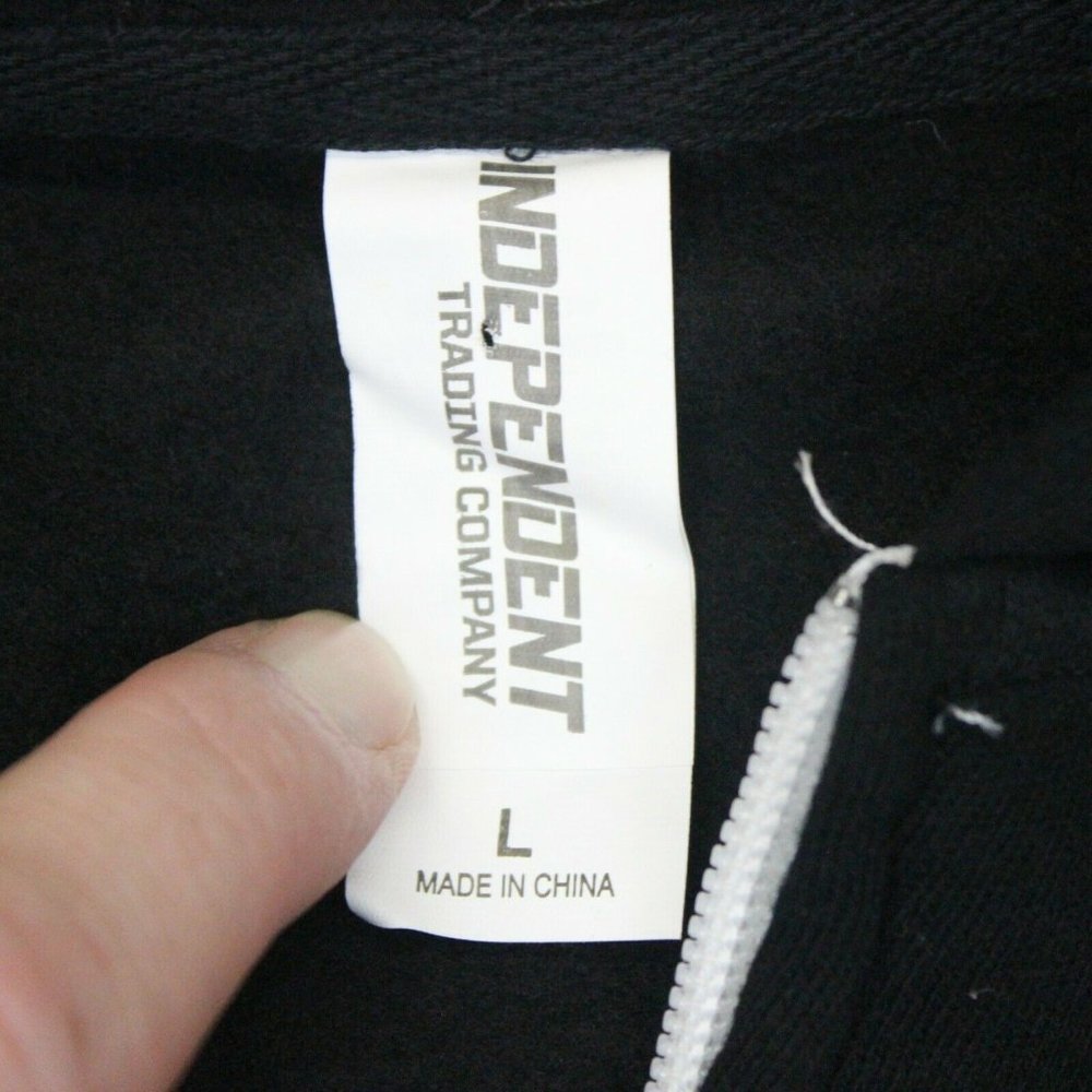OneRepublic Snowman Logo Full-Zip Hoodie - L - Picture 4 of 5
